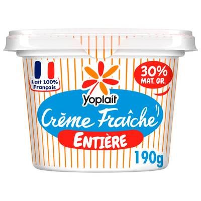 Yoplait Crème fraîche épaisse 30%mg, 190g