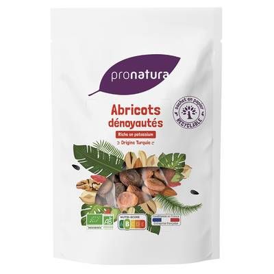 Pronatura Abricot bio dénoyauté Turquie bio, 1Kg