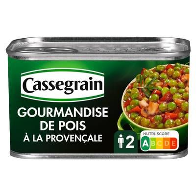 Cassegrain Gourmandise de pois à la provençale, 375g