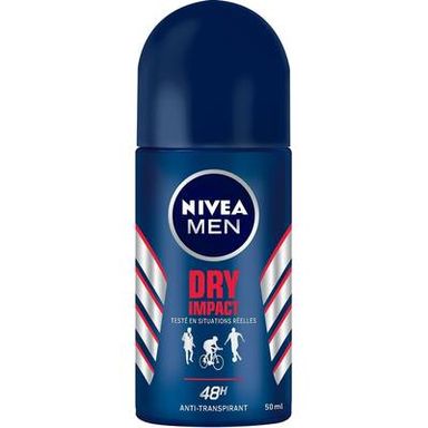 Nivea Men Déodorant bille 48h Dry Impact, 50ml