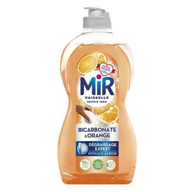Mir Liquide vaisselle Bicarbonate & Orange, 450ml
