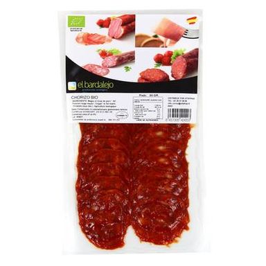 El Bardalejo Chorizo Tranché Bio, 80g