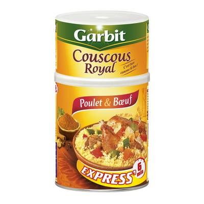 Garbit Couscous Royal Poulet Boeuf, cumin et Coriandre, 980g
