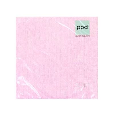 Paperproducts Design Serviette en papier Soft Cotton Club blush, 40 x 40 cm 20 serviettes