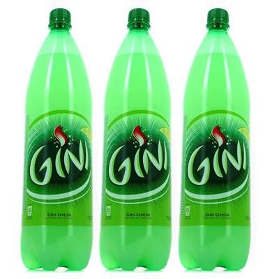 Gini Boisson gazeuse, Lot de 3x1,5L