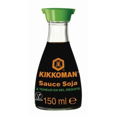 Kikkoman Sauce soja à teneur réduite en sel, 15cl