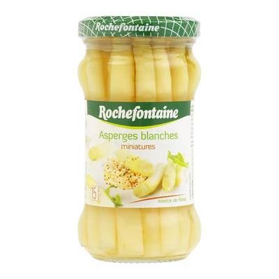 Rochefontaine Mini Asperges Blanches, 190g