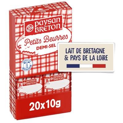 Paysan Breton Mini Beurres Demi Sel, 20x10g
