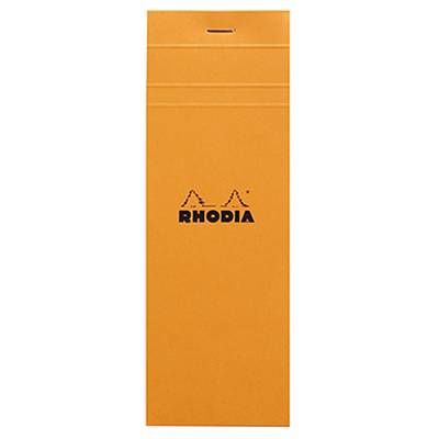 Rhodia Un Bloc notes 7.4 x 21 cm petits carreaux N°8, 160  pages