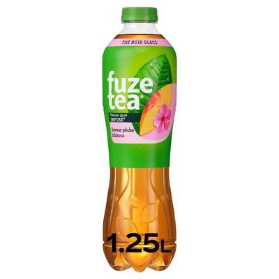 Fuze Tea Thé glacé pêche saveur hibiscus, 1,25L