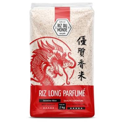 Riz Du Monde Riz long parfumé qualité supérieure, 2kg