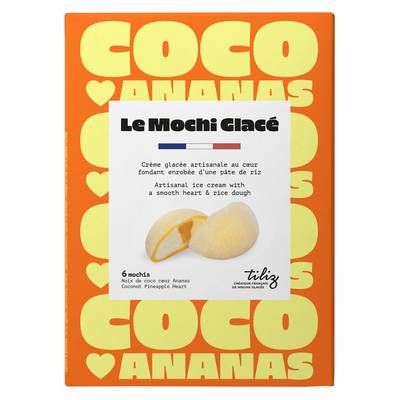 Le Mochi Glacé Mochi glacé coco cœur ananas, 210g