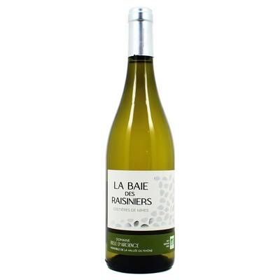 Costières de Nîmes blanc AOC La Baie Raisiniers, 75cl