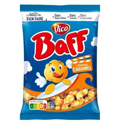 Baff Pop Corn Caramel, 100g