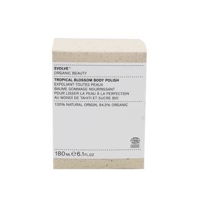 Evolve Exfoliant pour le corps fleur tropicale, 180ml