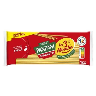 Panzani Pâtes Spaghetti Cuisson Rapide, 1kg