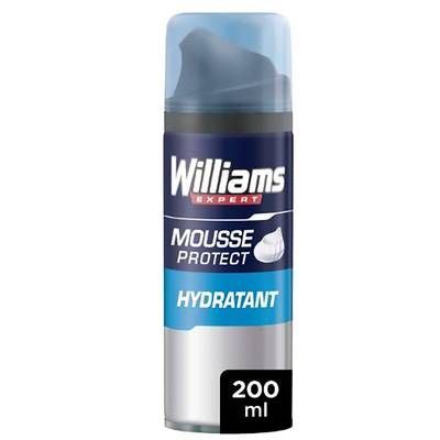 Williams Mousse à raser hydratante, 200ml