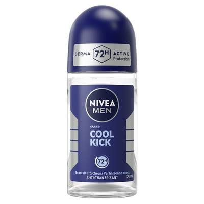 Nivea Men Déodorant bille 48h cool kick, 50ml