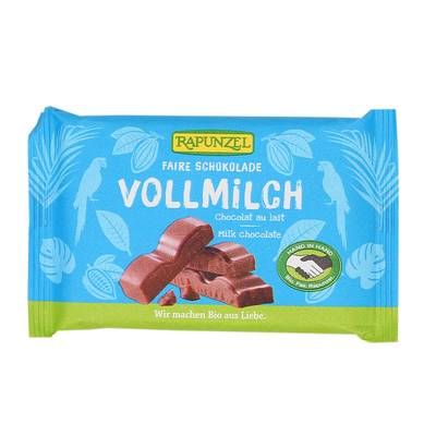 Rapunzel Chocolat au lait bio équitable, 100g