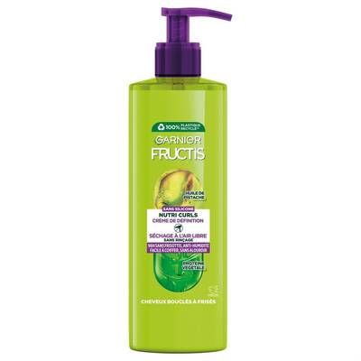 Fructis Produit de Coiffage Crème De Définition Cheveux Bouclés A Frisés, 400ml