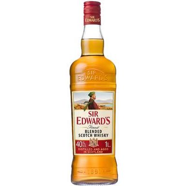 Sir Edward's Blended scotch whisky 40°, 1L
