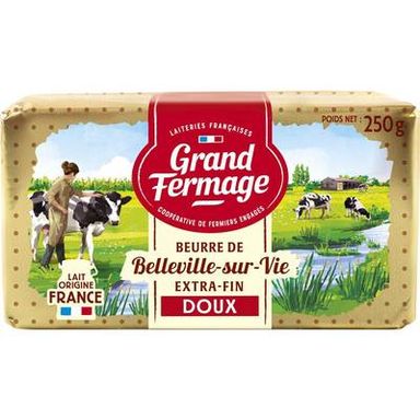 Grand Fermage Beurre doux, 250g