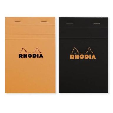 Rhodia Un bloc-notes 11 x 17 cm petits carreaux N°14, 160  pages
