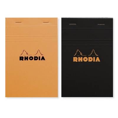 Rhodia Un bloc-notes 11 x 17 cm petits carreaux N°14, 160  pages