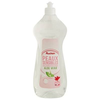 Auchan Liquide vaisselle peaux sensibles, 750ml