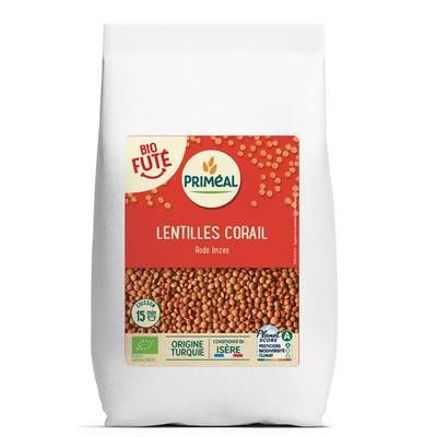 Priméal Lentilles Corail bio, 1kg