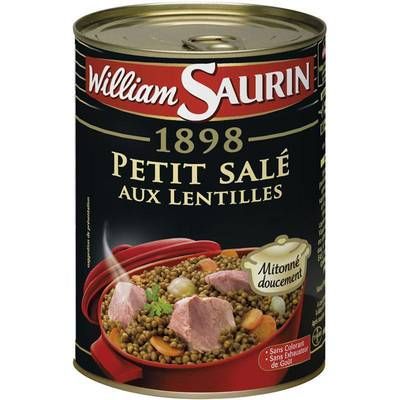 William Saurin Petit Salé aux Lentilles, 420g