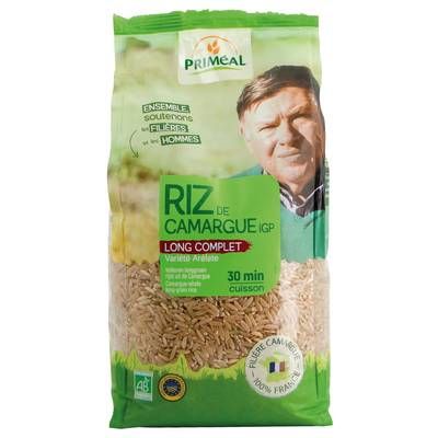 Priméal Riz de Camargue IGP Long Complet bio, 1kg