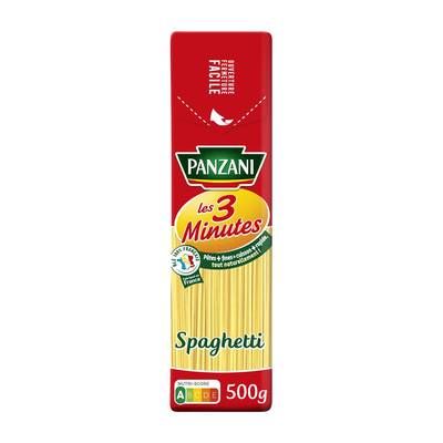 Panzani Pâtes Spaghetti Cuisson Rapide 3 minutes, 500g