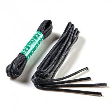 De Clermont Lacets corde cirés noir, 75 cm 2 pièces