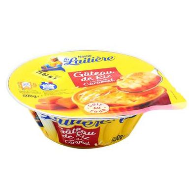 La laitière Gâteau de riz au caramel, 500g