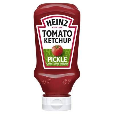 Heinz Sauce tomato ketchup pickle saveur cornichon, 250g