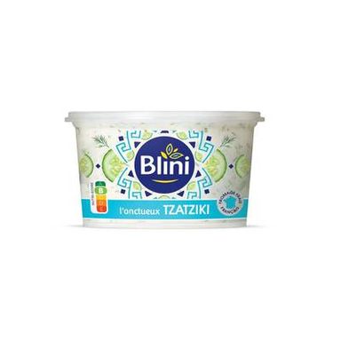 Blini Tzatziki Fromage Frais & Concombres, 200g