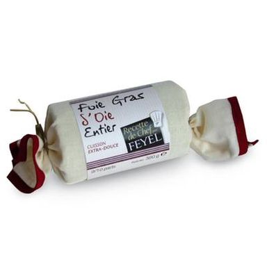 Feyel Foie Gras d'Oie Entier, 8/13 parts - 380g