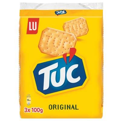 Tuc Crackers Salés Original, 3x100g