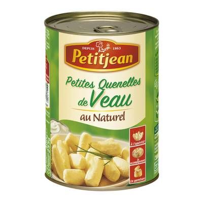 Petitjean Petites Quenelles de Veau au Naturel, 255g
