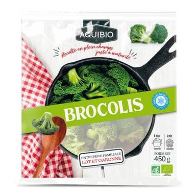 Aquibio Brocolis Bio, 450g