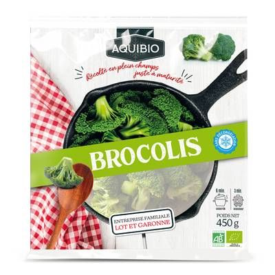 Aquibio Brocolis Bio, 450g