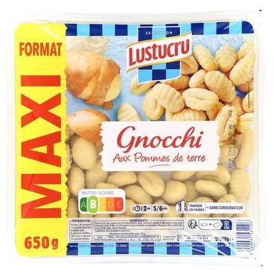 Lustucru Gnocchi aux Pommes de Terre, 650g