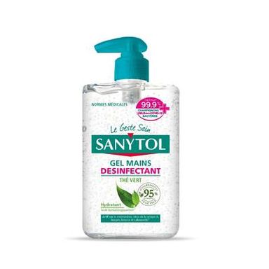 Sanytol Gel mains désinfectant sans rinçage, 250ml