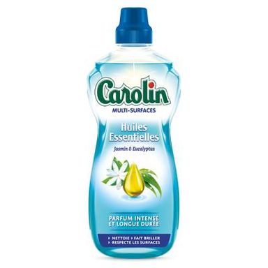 Carolin Nettoyant Multi-usages parfum aux huiles essentielles Jasmin & Eucalyptus, 1l