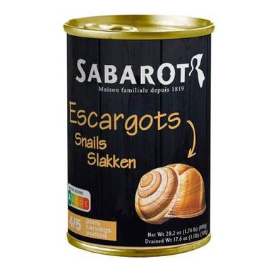 Sabarot Escargots 4-5 parts, 400g