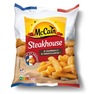 McCain  Frites Friteuses Steakhouse, 1,08kg