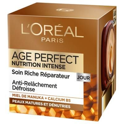 L'Oréal Soin jour réparateur âge re-perfect nutrition intense, 50ml