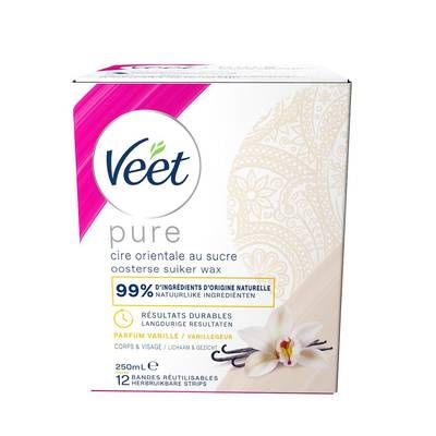 Veet Cire Orientale aux sucres senteur vanille, 250ml
