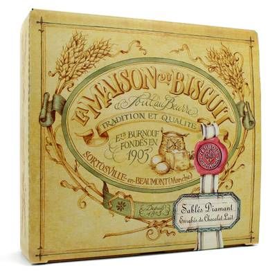 La Maison Du Biscuit Sablés diamants enrobés de chocolat au lait, 600g